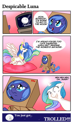 blue_eyes blue_hair box clothed clothing comic crying cute cutie_mark english_text equine feral friendship_is_magic green_hair group hair horn horse humor magic mammal moon multicolored_hair my_little_pony nude pillow pink_hair pony princess_celestia_(mlp) princess_luna_(mlp) purple_eyes sitting smile speech_bubble tailzkip tears television text winged_unicorn wings
Rating: Safe
Score: 0
User: GameManiac
Date: March 02, 2015 blue_eyes blue_hair box clothed clothing comic crying cute cutie_mark english_text equine feral friendship_is_magic green_hair group hair horn horse humor magic mammal moon multicolored_hair my_little_pony nude pillow pink_hair pony princess_celestia_(mlp) princess_luna_(mlp) purple_eyes sitting smile speech_bubble tailzkip tears television text winged_unicorn wings
Rating: Safe
Score: 0
User: GameManiac
Date: March 02, 2015