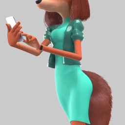 anthro breast_jiggle breasts clock clothing dress electronics eyewear female glasses green_clothing jacket jiggling phone simple_background slim solo topwear walking watch wearing_glasses jojomingles illumination_entertainment sing_(movie) suki_lane canid canine humanoid mammal 1:1 3d_(artwork) 3d_animation animated digital_media_(artwork) no_sound short_playtime video