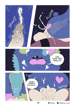 anal anal_penetration balls big_butt big_penis bodily_fluids butt clothing cum cum_inside dialogue duo ejaculation floating_heart footwear fur genital_fluids genitals grinding grinding_on_penis heart_symbol male male/male messy moan nude_anthro nude_male orange_body orange_fur orgasm penetration penis profanity sex socks speech_bubble text yellow_sclera ventesthefloof barry_(ventesthefloof) animate_inanimate felid mammal monster pantherine tiger absurd_res comic english_text hi_res multiple_scenes