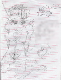 anthro arm_tuft armpit_hair aroused bdsm belly_hair blush body_hair breasts chest_hair claws collar curled_tail feet female genitals hair hindpaw kneeling leash leash_pull leashed_collar moobs nude pawpads paws petplay roleplay shoulder_tuft shy_smile simple_background smile solo tail toe_claws tuft vulva iambdacore missysissy valleyos callan_dion felid lion mammal pantherine censored hi_res sketch traditional_media_(artwork) trans_(lore) trans_man_(lore)