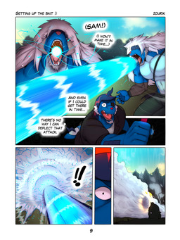 5_fingers anthro armor biceps blindfold blue_body blue_fur clothed clothed_anthro clothed_male clothing dialogue duo eye_patch eyewear facial_hair fingers forearm_muscles fur group hair headgear helmet humanoid_hands hyper_beam jacket long_hair male melee_weapon mouth_laser muscular muscular_anthro muscular_male nipples pecs pokemon_move red_nose running speech_bubble tail teeth text topless topless_anthro topless_male topwear weapon white_hair zourik nintendo pokemon lieutenant_sousuke_(zourik) generation_8_pokemon hisuian_form hisuian_samurott pokemon_(species) regional_form_(pokemon) 3:4 absurd_res comic english_text hi_res brother_(lore) brothers_(lore) sibling_(lore)