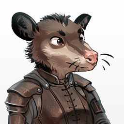 anthro brown_body brown_fur clothing female fur jacket solo topwear whiskers kostictoxic american_opossum mammal marsupial 1:1 icon low_res