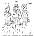 ankh anthro big_breasts breasts clothed clothing cow_horns_crown crown egyptian egyptian_clothing egyptian_headdress female group headgear headwear nemes_(clothing) radiant_crown shendyt simple_background tail uraeus white_background cirrel egyptian_mythology middle_eastern_mythology mythology hazel_weiss isis_(mythology) nohni_wabanda raven_hunt sekhmet sothis canid canine canis deity felid golden_jackal jackal lion mammal pantherine wolf black_and_white digital_drawing_(artwork) digital_media_(artwork) monochrome