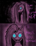 blue_eyes creepy female grimdark hair jmj nightmare_fuel pink_hair solo friendship_is_magic hasbro my_little_pony pinkamena_diane_pie pinkie_pie_(mlp) equid equine horse mammal absurd_res hi_res