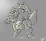 abs alien anal anal_penetration anthro balls biceps big_muscles big_penis dragon dragon_ball gay horn male muscles nipples penetration penis porunga scalie size_difference slug tagme uniparasite
Rating: Explicit
Score: 1
User: syrmat
Date: April 20, 2014
