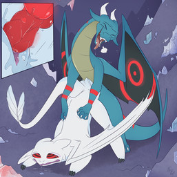 2_horns animal_genitalia animal_penis ass_up back_wings bodily_fluids cave claws cutaway drooling duo erection eyes_closed female female_penetrated feral from_behind_position genital_fluids genitals grey_body horn hypnosis inside knot looking_pleasured male male/female male_penetrating male_penetrating_female markings membrane_(anatomy) membranous_wings mind_control mounting open_mouth penetration penile penile_penetration penis penis_in_vagina quadruped red_eyes red_markings ringed_eyes saliva sex standing teeth tongue vaginal vaginal_fluids vaginal_fluids_on_penis vaginal_penetration vulva white_body wings fuf dreamworks european_mythology how_to_train_your_dragon mythology dragoviir nubless dragon fury_(httyd) light_fury mythological_creature mythological_scalie scalie western_dragon 2019 hi_res