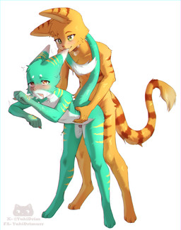 anal anal_penetration anthro aroused_face bite chastity_cage chastity_device duo ear_bite from_behind_position grabbing_from_behind male male/male penetration raised_tail sex shaking_legs tail tail_hug yukidrimurr ratchet_and_clank sony_corporation sony_interactive_entertainment omich_(v1d2p3d) ratchet_(ratchet_and_clank) lombax mammal absurd_res hi_res