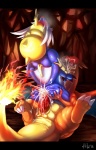 3_toes anal anal_penetration blush butt butt_grab charizard claws cowgirl_position cum excessive_cum eyes_closed fire gay hauru horn male messy nintendo on_top penetration penis pokémon samurott sex slit video_games wings
Rating: Explicit
Score: 7
User: RioluKid
Date: August 06, 2013