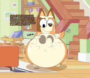 abdominal_bulge anthro anthro_pred anthro_prey belly big_belly brown_body brown_fur bulge content content_smile countershading couples dialogue duo endosoma eyebrows female female_pred front_view fur hand_imprint hand_on_belly head_imprint holding_belly huge_belly imprint imprints jiggling living_room male male/female male_prey markings moan motion_lines muffled muffled_speech multicolored_body multicolored_fur non_fatal_vore onomatopoeia orange_body orange_fur poking poking_belly poking_stomach raised_eyebrow raised_eyebrows romantic romantic_couple safe_vore same_size_vore satisfaction satisfied satisfied_look size_difference smaller_pred sound_effects spots spotted_body spotted_fur squirming standing tail talking_to_another talking_to_prey tan_body tan_fur text unbirthing underbelly vaginal vore wiggle willing_pred willing_prey wobbling wobbling_belly fancy_blue bluey_(series) bandit_heeler chilli_heeler australian_cattle_dog canid canine canis cattledog domestic_dog herding_dog mammal pastoral_dog full-length_portrait hi_res portrait father_(lore) mother_(lore) mother_and_father_(lore) parent_(lore)
