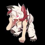 clothed clothing fangs glowing glowing_eyes hand_on_muzzle male one_eye_closed open_mouth simple_background solo species_transformation teeth tongue tongue_out torn_clothing transformation transparent_background fujoshiineko nintendo pokemon team_skull grunt_(pokemon) skull_grunt generation_7_pokemon human lycanroc mammal midnight_lycanroc pokemon_(species) 1:1 2018 alpha_channel hi_res