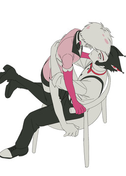 4_arms clothed clothing duo eye_contact femboy human_and_animal_ears humanoidized looking_at_another male multi_arm multi_ear multi_limb enaic31 hazbin_hotel hellaverse angel_dust husk_(hazbin_hotel) animal_humanoid arachnid arachnid_humanoid arthropod arthropod_humanoid cat_humanoid demon demon_humanoid felid felid_humanoid feline feline_humanoid humanoid mammal mammal_humanoid spider_humanoid absurd_res hi_res