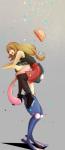 ambiguous_gender amphibian carrying confetti female frog greninja hat nintendo pokémon serena skirt tobidaizu_(pixiv) tongue trainer video_games
Rating: Safe
Score: 6
User: Munkelzahn
Date: March 16, 2014