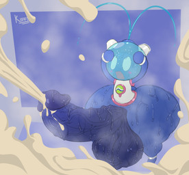 balls big_balls big_butt big_penis blue_body blush blush_stickers bodily_fluids bottomless butt clothed clothing cum cumshot ejaculation erection excessive_cum excessive_genital_fluids eye_roll genital_fluids genital_raphe genitals hands-free huge_balls huge_butt huge_hips huge_penis huge_thighs hyper hyper_balls hyper_butt hyper_genitalia hyper_hips hyper_penis hyper_thighs machine male not_furry open_mouth penis raphe_(anatomy) scrotal_raphe scrotum_flap small_but_hung solo spontaneous_ejaculation sweat sweaty_balls sweaty_genitalia sweaty_legs sweaty_penis sweaty_thighs thick_thighs vein veiny_balls veiny_penis wide_hips kiffy_(artist) capcom mega_man_(series) aquaman.exe humanoid robot robot_humanoid absurd_res hi_res