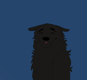black_body black_fur feral fur hypnosis male mind_control open_mouth open_smile ringed_eyes smile solo surrendering strykertv the_jungle_book kaa_(jungle_book) rama_(jungle_book) canid canine canis mammal wolf 2d_animation animated animated_gif frame_by_frame short_playtime