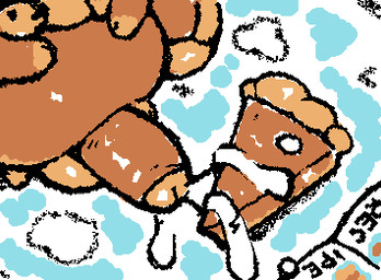 anthro balls bodily_fluids book brown_body brown_glans brown_penis chibi cum cum_on_food faceless_anthro faceless_character faceless_male featureless_hands food foreskin genital_fluids genitals glans high-angle_view humanoid_genitalia humanoid_penis male male_anthro multicolored_body nude_anthro nude_male pastry penis pie pumpkin_pie solo squigglevision standing two_tone_body ligma_(artist) pumpky-chan food_creature lagomorph leporid mammal rabbit 2025 animated digital_media_(artwork) flat_colors low_res wigglypaint_(artwork)