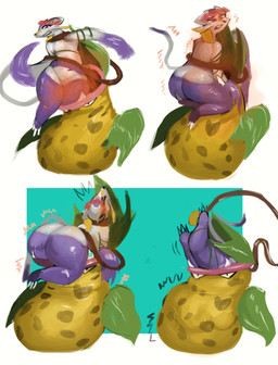almost_fully_inside belly big_butt body_in_mouth butt duo feral head_first oral_vore overweight partially_inside red_eyes vore sonier103 nintendo pokemon generation_1_pokemon generation_5_pokemon mienshao pokemon_(species) victreebel 2014 absurd_res hi_res