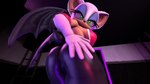 anthro bodysuit butt clothing female gloves handwear latex looking_at_viewer looking_back low-angle_view rear_view skinsuit solo tight_clothing night_shifter sega sonic_the_hedgehog_(series) rouge_the_bat bat mammal 3d_(artwork) absurd_res digital_media_(artwork) hi_res huge_filesize