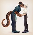 anthro butt clothing duo eyes_closed frilly frilly_clothing hair hand_holding heart_symbol humanoid_pointy_ears kissing male male/male pointy_ears romantic romantic_couple size_difference tail white_hair lintufriikki baldur's_gate baldur's_gate_3 bioware dungeons_and_dragons electronic_arts hasbro larian_studios mythology wizards_of_the_coast astarion_(baldur's_gate) dragon dragonborn_(dnd) elf humanoid mythological_creature mythological_scalie scalie vampire