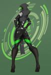 butt chain clothing female looking_back mask not_furry simple_background solo suit darkdragoon bioware electronic_arts mass_effect uri'danus alien alien_humanoid humanoid quarian hi_res