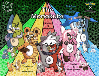 abacus anthro blue_body blush bodily_fluids body_hair bubble chest_hair electric_guitar evil_grin eyewear female glasses green_body guitar machine male musical_instrument navel pink_body plucked_string_instrument ranged_weapon red_body scarf shuriken smile snot snot_bubble string_instrument text weapon wearing_glasses yellow_body young go-two danganronpa danganronpa_v3 nintendo pokemon spike_chunsoft monodam monokid monokub monophanie monosuke monotaro ailurid bear cubchoo generation_2_pokemon generation_4_pokemon generation_5_pokemon generation_7_pokemon generation_8_pokemon kubfu legendary_pokemon mammal munchlax pokemon_(species) polar_bear red_panda robot robot_anthro stufful teddiursa ursine absurd_res english_text hi_res reference_image