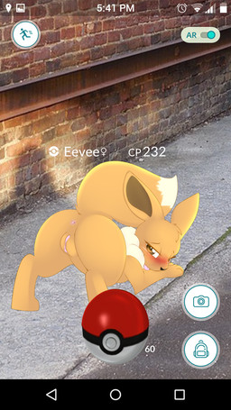 alley anus ass_up blush butt female feral genitals gui half-closed_eyes looking_at_viewer looking_back narrowed_eyes photo_background pink_vulva pokeball presenting presenting_hindquarters raised_tail solo standard_pokeball tail tongue vulva camychan third-party_edit nintendo pokemon pokemon_go canid canine eevee generation_1_pokemon mammal pokemon_(species) 2016 9:16 alternate_version_at_source hi_res photography_(artwork)