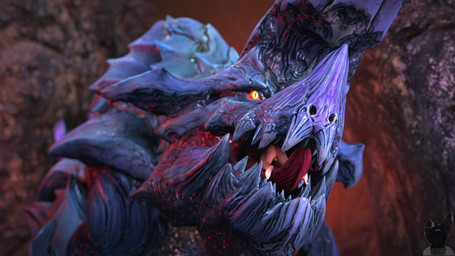 almost_fully_inside ambiguous_gender ambiguous_pred balls bestiality blue_body blue_scales butt duo extreme_size_difference feral feral_pred fully_inside genitals head_first head_horn horn human_on_feral human_prey humanoid_genitalia humanoid_penis in_mouth interspecies larger_pred logo lying male male/ambiguous male_on_feral male_prey nude on_front on_tongue open_mouth oral_vore penis pupils scales size_difference slit_pupils soft_vore swallowing tongue vore yellow_eyes twitchyanimation capcom monster_hunter mythology brachydios brute_wyvern human mammal scalie 16:9 3d_(artwork) 3d_animation animated artist_logo digital_media_(artwork) hi_res huge_filesize no_sound short_playtime video watermark widescreen