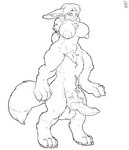 2_missing_limbs 4_legs 4_toes after_transformation anthro areola balls barely_visible_pawpads big_breasts breasts canine_penis_tongue claws clitoris crotch_head feet frontal_taur_genitals frontal_taur_pussy genitals hands_behind_back herm huge_breasts intersex knot looking_at_self merging mid_transformation missing_all_arms multi_head navel nightmare_fuel nipples nude pawpads penis penis_tongue pussy sheath_mouth solo standing thick_nipples toe_claws toes transformation unusual_anatomy unusual_genitalia_placement unusual_penis_placement mot faux_paw lollipop_bunny canid canine fox hybrid lagomorph leporid mammal rabbit taur digital_drawing_(artwork) digital_media_(artwork) hi_res monochrome