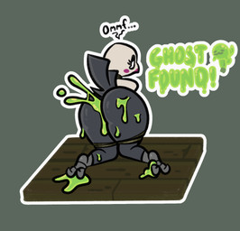 after_sex anthro bdsm bedsheet_ghost bodily_fluids bound butt cum cum_covered ectoplasm gag gagged genital_fluids ghost_costume leaking_cum male messy solo tail stockingmiami jasper_(stockingmiami) avian bird corvid corvus_(genus) crow oscine passerine hi_res