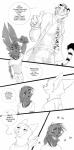 2017 absurd_res anthro belt black_and_white canid canine clothed clothing comic dialogue disney english_text felid fox gesture group hand_gesture hi_res inter_schminter lagomorph leporid male mammal max_midnight monochrome necktie nick_wilde pantherine police police_uniform rabbit red_fox speech_bubble spintherella text thumbs_up tiger true_fox uniform zootopia