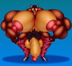 anthro balls big_balls big_muscles big_pecs big_penis fur genitals huge_balls huge_muscles huge_pecs huge_penis hyper hyper_balls hyper_genitalia hyper_muscles hyper_penis male muscular nipples pecs penis pubes solo collectollider activision crash_bandicoot_(series) pinstripe_potoroo macropod mammal marsupial potoroo absurd_res hi_res