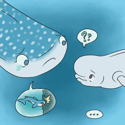 animated_webp blue_body blue_eyes brown_eyes duo ellipsis eyes_closed female feral fin heart_bubble hug kiss_a_shark_week kissing male question_mark underwater water white_body macrolago disney finding_dory finding_nemo pixar bailey_(finding_dory) destiny_(finding_dory) beluga carpet_shark cetacean fish mammal marine monodontid shark toothed_whale whale_shark 1:1 2026 animated