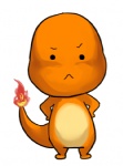 2011 :< alpha_channel ambiguous_gender angry animated anthro biped blinking charmander chibi daww fire flaming_tail frown generation_1_pokemon glasspanda hands_on_hips lizard looking_at_viewer low_res nintendo orange_body orange_skin outline pokemon pokemon_(species) pose reptile scalie short_playtime simple_background solo standing tail transparent_background what