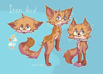 blue_eyes brown_body brown_ears brown_tail feral front_view fur male orange_body orange_tail paws simple_background smile solo tail chibis askari_(askarifox) canid canine fox mammal digital_drawing_(artwork) digital_media_(artwork) model_sheet