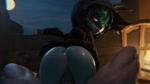 arm_support balls_deep big_butt big_penis butt duo erection female female_focus female_humanoid female_on_top female_penetrated first_person_view forward_arm_support from_behind_position genitals green_hair hair head_turned human_on_humanoid human_penetrating human_penetrating_humanoid human_pov humanoid_focus humanoid_genitalia humanoid_penetrated humanoid_penis interspecies larger_male leaning leaning_forward light looking_at_viewer looking_back looking_back_at_viewer lying male male/female male_human male_on_bottom male_penetrating male_penetrating_female male_pov moon moonlight night nipples not_furry on_back on_bottom on_top outside outside_sex penetration penile penile_penetration penis penis_in_pussy purple_eyes pussy reverse_cowgirl_position sex size_difference sky smaller_female smaller_penetrated solo_focus spread_legs spreading vaginal vaginal_penetration vein veiny_penis rougenine league_of_legends riot_games tencent vex_(lol) human humanoid mammal yordle 16:9 2025 3d_(artwork) 3d_animation animated chromatic_aberration digital_media_(artwork) hi_res high_framerate no_sound short_playtime webm widescreen
