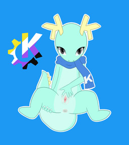 animal_genitalia anus blue_scarf bodily_fluids claws feet genital_fluids genital_slit genitals grey_eyes hand_on_genitalia hand_on_leg hand_on_thigh horn lgbt_pride logo musk musky_anus musky_genital nonbinary_pride_colors pride_colors scarf simple_background smegma smegma_in_pussy smegma_in_slit spiked_tail spikes spikes_(anatomy) spines spread_legs spread_slit spread_vulva spreading tail tail_spines turquoise_scales vaginal_fluids vulva white_claws yaginioi kde mythology kori_(kde) dragon mythological_creature mythological_scalie scalie absurd_res hi_res nonbinary_(lore)