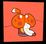 after_orgasm anthro anus balls big_butt big_penis bodily_fluids butt can container cum cum_expulsion cum_in_ass cum_inside fur genital_fluids genitals leaking leaking_anus leaking_cum male multicolored_body multicolored_fur orange_background orange_body orange_fur orange_tail penis simple_background solo tail thick_thighs two_tone_body two_tone_fur two_tone_tail white_body white_fur white_tail golde soups_(superiorfox) canid canine canis fox mammal 2023 2d_animation animated digital_media_(artwork) loop short_playtime