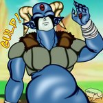 abdominal_bulge belly big_belly fully_inside horn male same_size_vore solo vore soleswallower dragon_ball dragon_ball_super moro bovid caprine goat humanoid mammal planet_devourer 1:1 hi_res