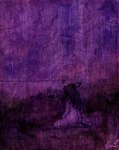 abstract_art anthro cloud countryside curled_hair female grass hair nude plant purple_background raining simple_background sky skyscape solo tasteful_nudity janet_k_wallace final_fantasy final_fantasy_ix square_enix hrist_chardonnay burmecian mammal rodent absurd_res hi_res monochrome painting_(artwork) traditional_media_(artwork) watercolor_(artwork)