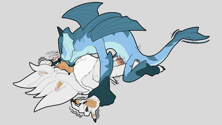 animal_genitalia anthro anthro_on_anthro blush blush_lines bodily_fluids dominant dominant_female duo ear_blush ear_twitch eyes_closed female female_penetrated fist from_front_position genital_fluids genitals heart_symbol holding_down holding_wrist kiss_on_lips kissing lying male male/female male_penetrating male_penetrating_female mammary_slits mph! muffled_moaning on_back pawpads penetration penis pinned pinned_arms pinned_to_ground pinning_down plap reverse_missionary_position saliva saliva_on_face saliva_string sex shaking sheath sloppy_kiss submissive submissive_male tail tail_motion tailwag thick_penis throbbing throbbing_penis thrusting trembling twitching_ear vaginal vaginal_fluids vaginal_fluids_on_penis vaginal_penetration dahurgthedragon mythology sega sonic_the_hedgehog_(series) flake_(dahurgthedragon) silver_the_hedgehog dragon eulipotyphlan hedgehog mammal mythological_creature mythological_scalie scalie absurd_res hi_res