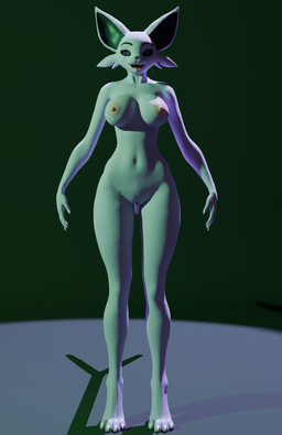 anthro big_breasts breasts female free_use genitals nipples solo t-pose vulva blacklya nintendo pokemon eeveelution espeon generation_2_pokemon pokemon_(species) absurd_res hi_res