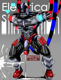electrostimulation machine muscular not_furry hwolfhr capcom street_fighter zangief android humanoid robot hi_res