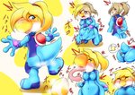 alternate_species anthro blonde_hair blush bodily_fluids breasts butt clothing egg female growth hair human_to_anthro long_tongue oviposition ponytail shrinking size_transformation solo species_transformation standing sweat sweatdrop tail tail_growth tears text tight_clothing tongue tongue_out transformation transformation_sequence yellow_body zero_suit nageruamado mario_bros metroid nintendo samus_aran human mammal yellow_yoshi yoshi 2020 japanese_text sequence translation_request