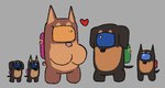 anthro backpack big_breasts blue_eyes breasts brown_eyes digit_ring female group heart_symbol huge_breasts jewelry male male/female ring size_difference wedding_ring greasymojo among_us innersloth crewmate_(among_us) daniel_porter daniel_porter_jr. rosemary_porter samantha_porter tracy_porter canid canine canis dobermann domestic_dog mammal pinscher 2022 brother_(lore) brother_and_sister_(lore) daughter_(lore) father_(lore) father_and_child_(lore) father_and_daughter_(lore) father_and_son_(lore) mother_(lore) mother_and_child_(lore) mother_and_daughter_(lore) mother_and_son_(lore) parent_(lore) parent_and_child_(lore) parent_and_daughter_(lore) parent_and_son_(lore) sibling_(lore) sister_(lore) sisters_(lore) son_(lore) twins_(lore)