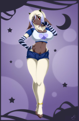 abstract_background anklet anthro arm_warmers big_breasts border breasts caprine chest_tuft cleavage clothed clothing female fur goat hair hooves horn jessica_elwood looking_at_viewer mammal midriff red_eyes sheep shorts skimpy solo thick_thighs tuft voluptuous white_clothing white_hair wide_hips
Rating: Safe
Score: 17
User: Amberdrk
Date: March 30, 2011 abstract_background anklet anthro arm_warmers big_breasts border breasts caprine chest_tuft cleavage clothed clothing female fur goat hair hooves horn jessica_elwood looking_at_viewer mammal midriff red_eyes sheep shorts skimpy solo thick_thighs tuft voluptuous white_clothing white_hair wide_hips
Rating: Safe
Score: 17
User: Amberdrk
Date: March 30, 2011