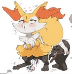abdominal_bulge ahegao anthro anus areola biped black_body black_fur black_pussy blush bodily_fluids braixen breast_fondling breast_play breasts canid canine censor_bar censored chest_tuft colored_sketch ejaculation erect_nipples female fondling front_view fur generation_6_pokemon genital_fluids genitals grabbing_own_breast hand_on_breast haramikarubi heart_symbol hip_tuft improvised_dildo improvised_sex_toy ineffective_censorship inner_ear_fluff looking_pleasured mammal masturbation multiple_angles neck_tuft nintendo nipples object_in_pussy object_insertion open_mouth orange_areola orange_nipples orgasm pokemon pokemon_(species) pussy pussy_ejaculation raised_tail rear_view red_body red_eyes red_fur shaking simple_background sketch small_breasts solo stick tail tuft vaginal vaginal_fluids vaginal_masturbation white_background white_body white_fur yellow_body yellow_fur