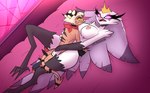 anthro anthro_on_anthro anthro_penetrated anthro_penetrating anthro_penetrating_anthro anthro_penetrating_female avian_feet duo female long_legs male male/female penetration sex size_difference coonfist helluva_boss stella_(helluva_boss) striker_(helluva_boss) animal_humanoid avian avian_demon avian_humanoid bird_humanoid humanoid hi_res