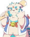 anthro cute_fangs fangs green_eyes humanoid_hands kemono male overweight overweight_anthro overweight_male slightly_chubby solo teeth young young_anthro lantu_(artist) asian_mythology east_asian_mythology japanese_mythology lifewonders mythology tokyo_afterschool_summoners agyo_(tas) foo_dog komainu mammal yokai 2021 hi_res