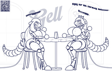 alternate_species anthro big_breasts breasts bulge chair crossgender crown duo ftg_crossgender fti_crossgender furniture gynomorph hair headgear heart_symbol implied_transformation intersex machine permanent_smile pokemon_champion sex_toy sign sitting small_waist smile tail text vibrator window daniel_kay mario_bros nintendo super_mario_galaxy cynthia_(pokemon) rosalina_(mario) living_machine robot 2024 digital_media_(artwork) english_text hi_res