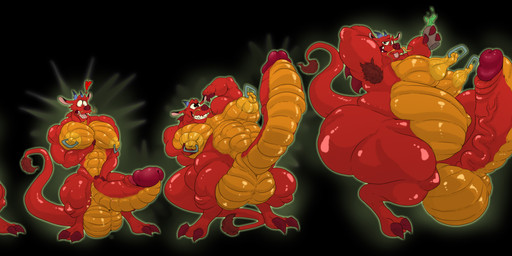 2_toes 3_fingers abs anthro areola armpit_hair balls base_one_layout basic_sequence bedroom_eyes biceps big_balls big_butt big_muscles big_pecs big_penis biped black_background blep body_hair butt claws digitigrade emanata erection exclamation_point expansion facial_hair feet fingers flexing flexing_bicep four_frame_image four_frame_sequence genital_expansion genitals glans growth half-closed_eyes holding_own_penis holding_penis horn huge_balls huge_butt huge_pecs huge_penis humanoid_genitalia humanoid_penis hyper hyper_balls hyper_genitalia hyper_penis linear_sequence looking_at_viewer male moobs muscular muscular_anthro muscular_male mustache narrowed_eyes nipple_piercing nipple_ring nipples non-mammal_balls non-mammal_nipples nude one_row_layout open_mouth overweight overweight_male pecs penile penis penis_expansion piercing question_mark red_glans ring_piercing scales seductive simple_background smile solo standing surprised tail thick_thighs toe_claws toes tongue tongue_out transformation transformation_sequence vein veiny_penis weight_gain whiskers wide_hips wolfbear303 asian_mythology disney east_asian_mythology mulan_(1998) mythology mushu_(disney) dragon eastern_dragon mythological_creature mythological_scalie scalie 2020 absurd_res colored digital_drawing_(artwork) digital_media_(artwork) hi_res sequence shaded