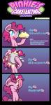 blue_eyes cherry dessert female feral food fruit hair licking long_tongue looking_at_viewer pastry pie pink_hair plant solo text tongue tongue_out danmakuman friendship_is_magic hasbro my_little_pony pinkie_pie_(mlp) earth_pony equid equine horse mammal pony 2015 absurd_res comic english_text hi_res